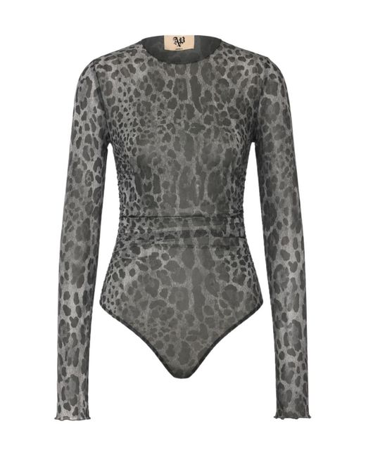 Aniye By Gray Long-Sleeve Bodysuit