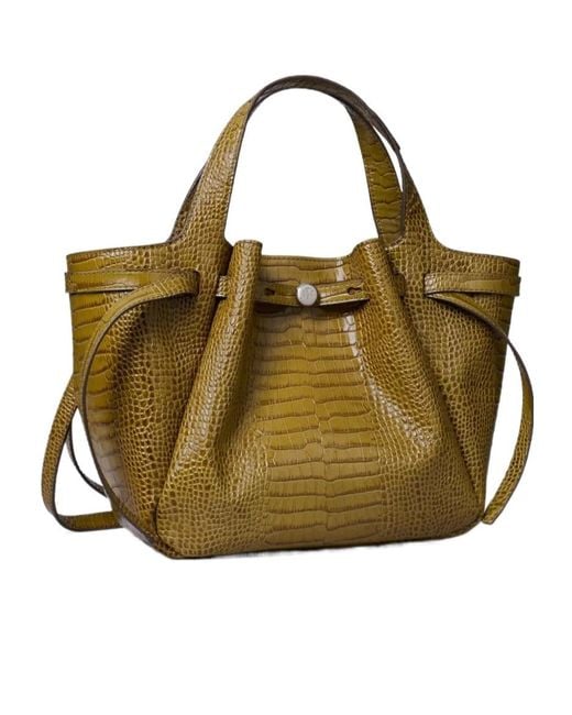 Tory Burch Green Romy Small Shoulder Bag