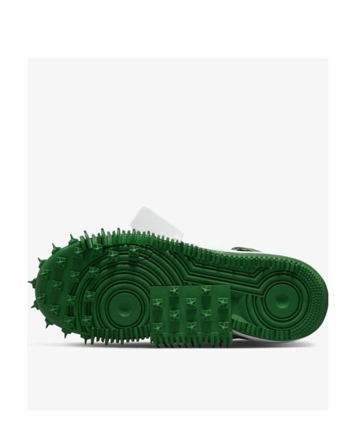 Nike Green Round Head Lace High-Top Skate Shoes for men