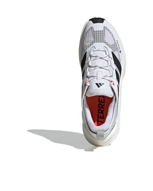Adidas White Terrex Trail Running Shoes for men