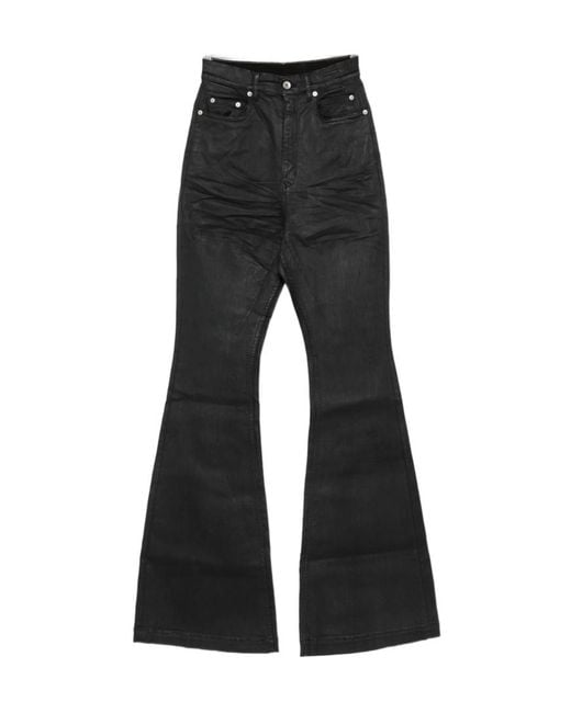 Rick Owens Black Belt Loop Jeans
