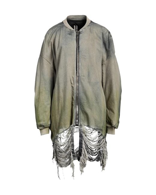 Rick Owens Gray Denim Jacket