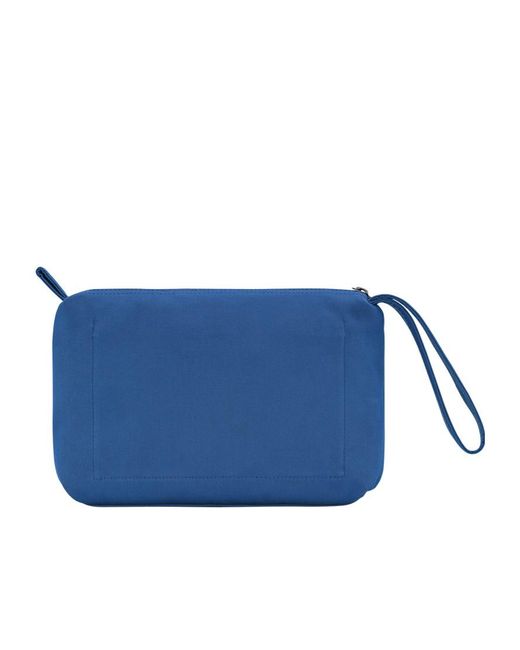 Longchamp Blue Le Pliage Clutch Bag