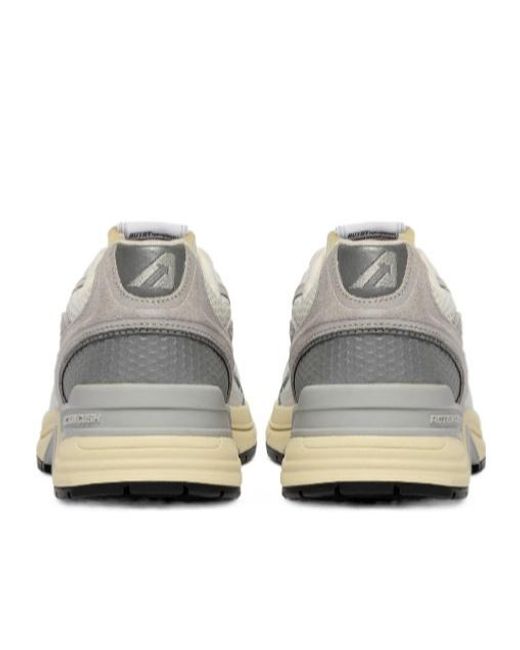 Autry White Hyperway Low-Top Sneakers