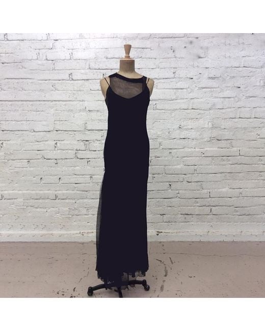 Marc Le Bihan Blue A Long Dress