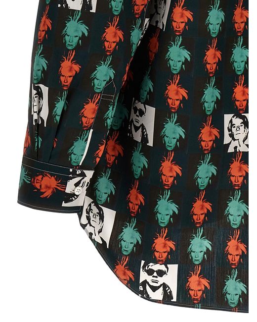 Comme des Garçons Black 'andy Warhol' Shirt for men