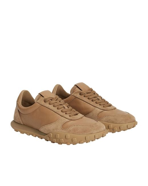 Jil Sander Brown Moon Sneaker