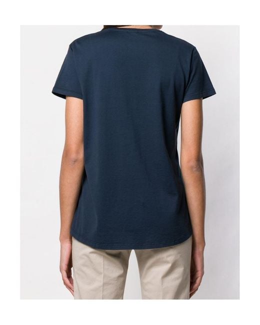 Aspesi Blue Relaxed Fit T-Shirt