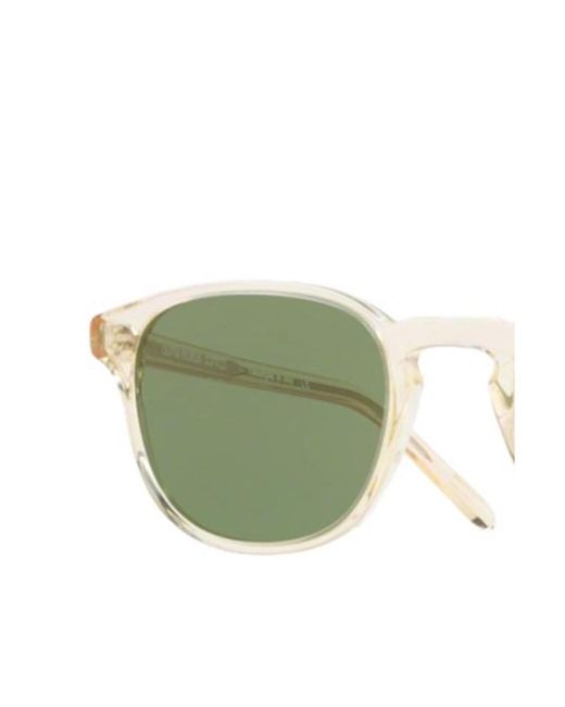 Oliver Peoples Green Logo Sunglasses for men
