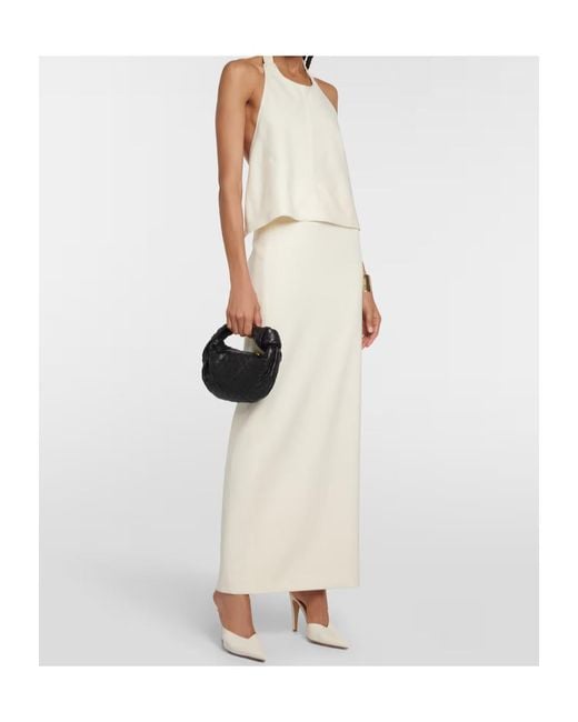 Wardrobe NYC White Halter Neck Top