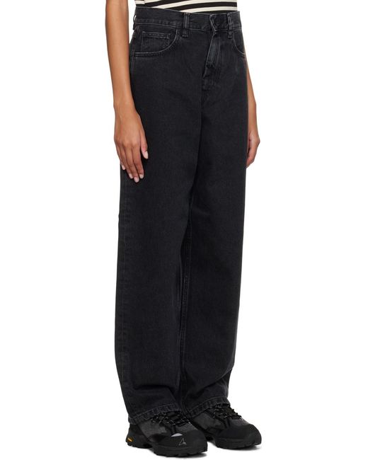 Carhartt Black Brandon High-Waist Jeans