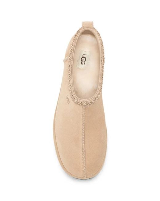 Ugg Natural Tasman Deconstructed Braid-Trim Slippers