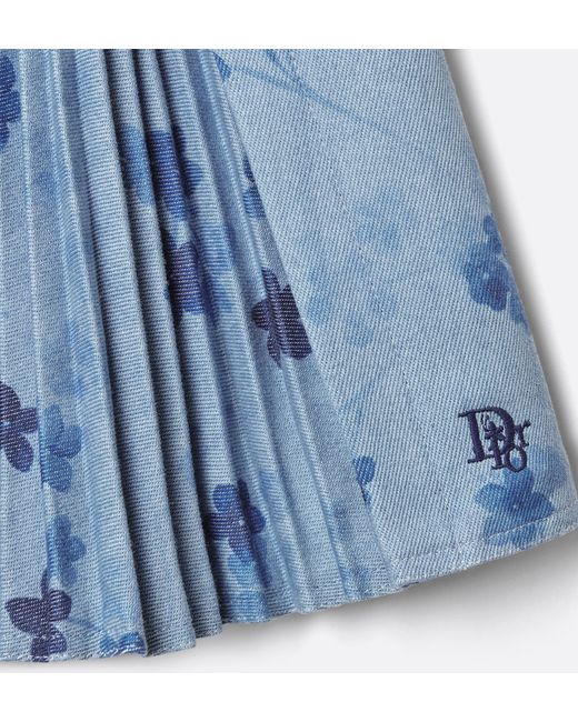 Dior Blue Baby Flared Dress