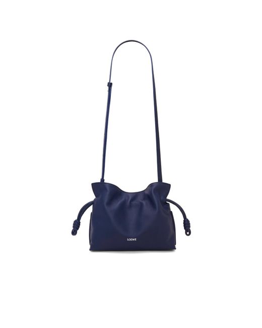 Loewe Blue Mini Flamenco Shoulder Bag