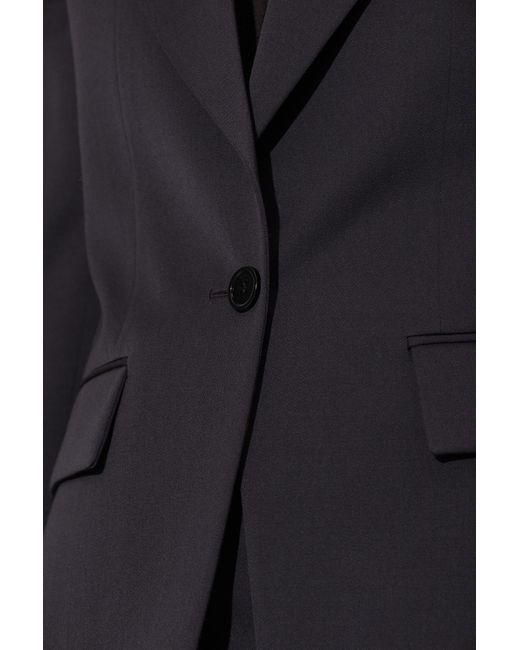 Balmain Blue Long-Sleeve Blazer