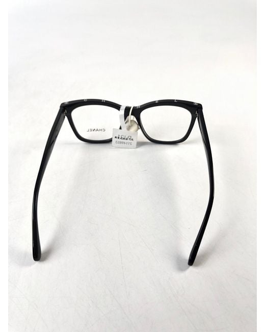 Chanel White Eyewear Square Frame Glasses for men