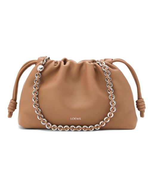 Loewe Brown Medium Flamenco Bag
