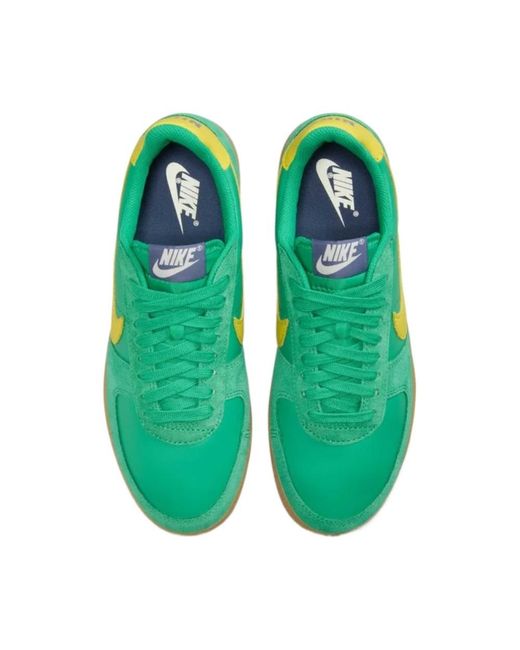 Nike Green Field General Lace-Up Sneakers