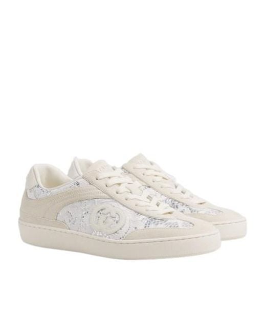 Gucci White G75 Sneaker