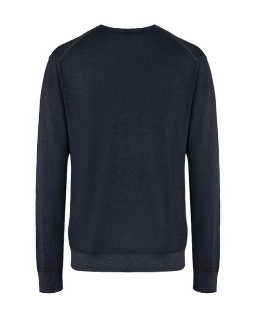 Malo Blue Tavolozza V Neck for men