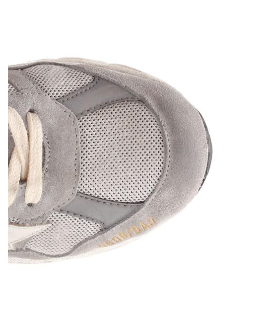 Golden Goose Deluxe Brand White Dad-Star Lace-Up Sneakers