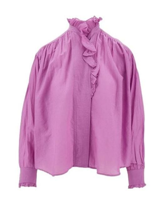 Isabel Marant Purple Isabel Marant Étoile Pamias Top
