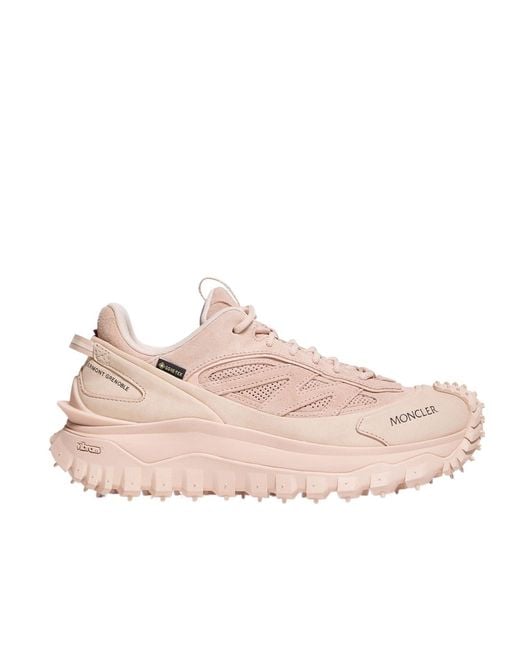 Moncler Pink Trailgrip Gtx Sneakers