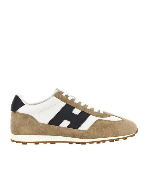 Hogan Multicolor H699 Logo-Patch Sneakers for men