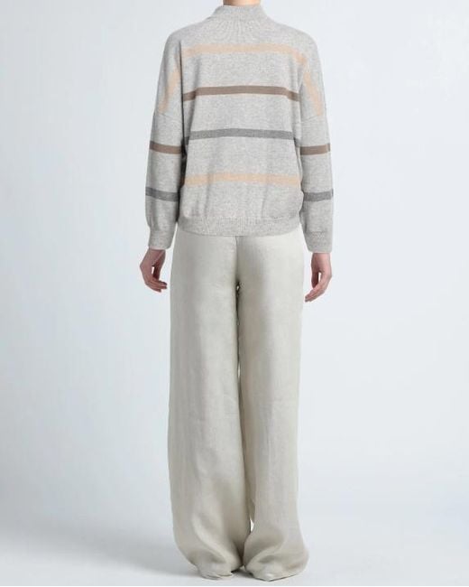 Brunello Cucinelli Gray Turtleneck