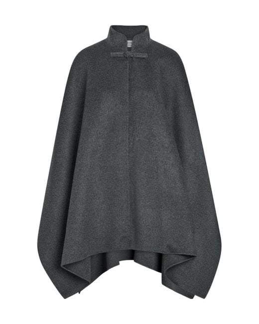 Rohe Gray Wool And Cashmere-Blend Cape