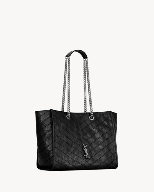 Saint Laurent Black Niki Shopping