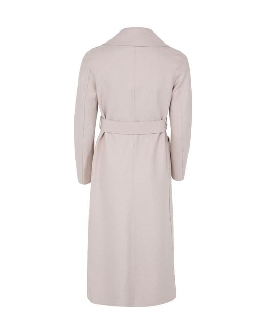 Harris Wharf London Natural Long-Sleeved Coat