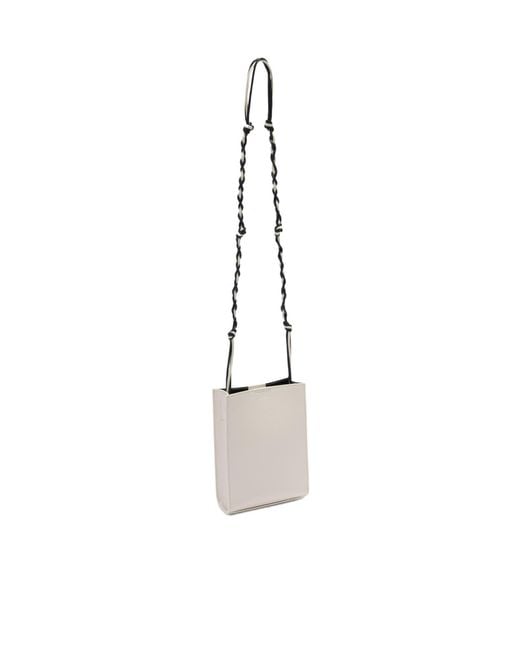 Jil Sander Metallic Tangle Small Shoulder Bag