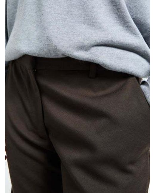 Acne Gray Casual Pants With Belt Loops