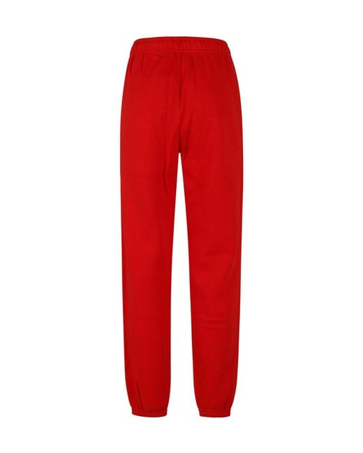 Polo Ralph Lauren Red Drawstring Logo Detail Track Pants
