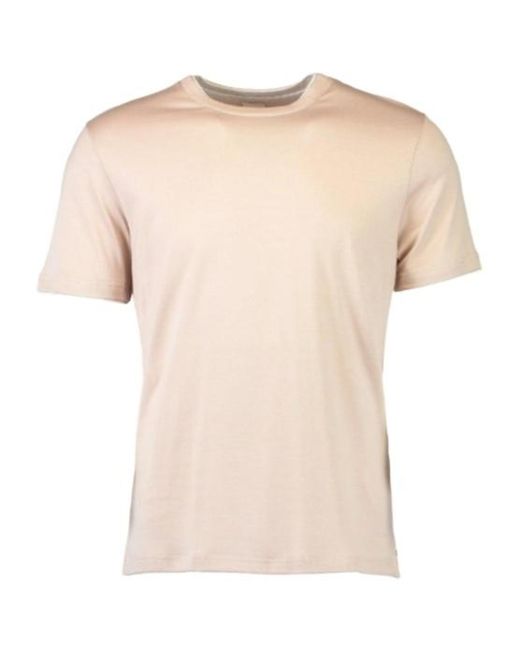 Eleventy Natural Crewneck T-Shirt for men