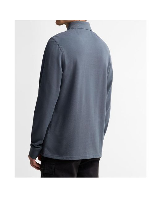 Barbour Blue Polo Shirt for men