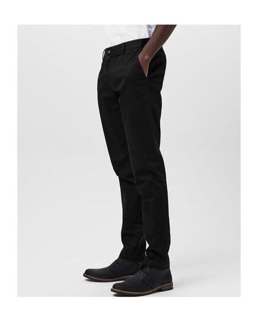 Barbour Black Slim Trousers for men