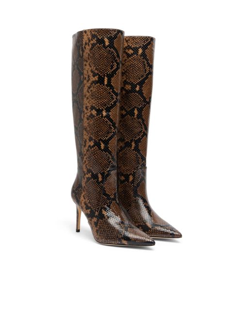 Stuart Weitzman Brown Stuart Power Boot 85
