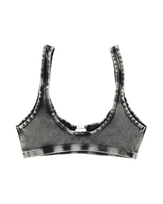 DIESEL Gray Florence-Dnm Oval D Soft Bra