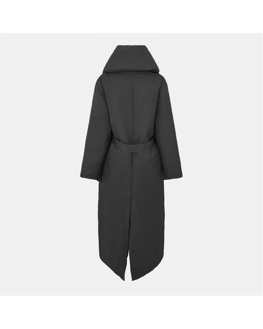 Joseph Black Longline Long Puffer Jacket