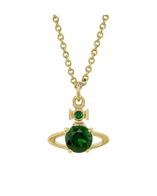 Vivienne Westwood Metallic Reina Orb Crystal-Embellished Necklace