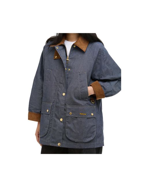 Barbour Blue Asker Casual Jacket