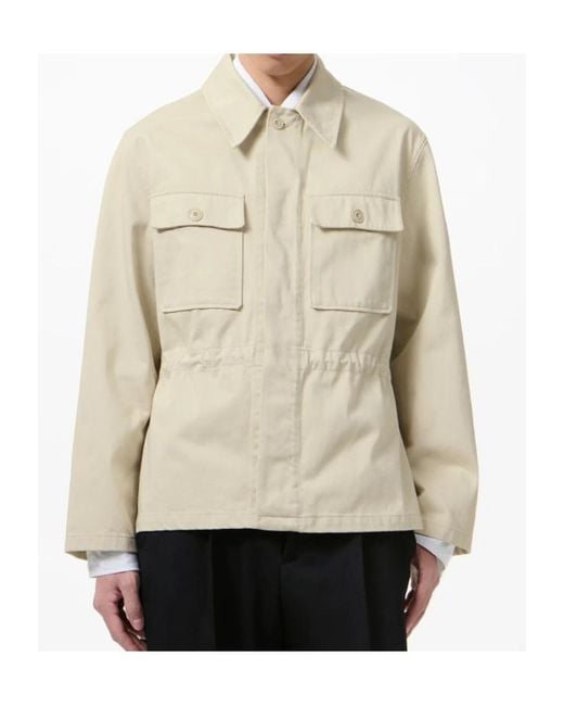 Our Legacy Natural Unity Patch-Pocket Jacket for men
