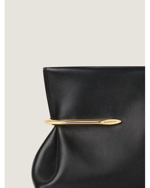 Givenchy Black Pinch Soft Clutch Bag