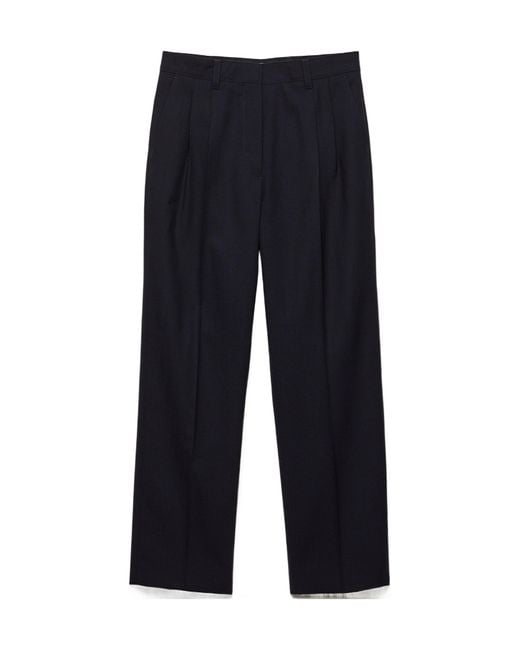 Prada Blue Rush Stitch Pants