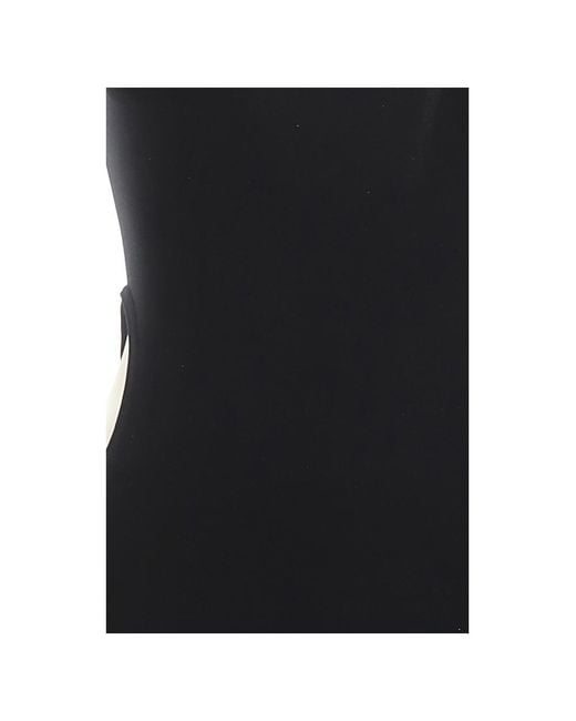 Wolford Black Fatal Cut Out Midi Dress