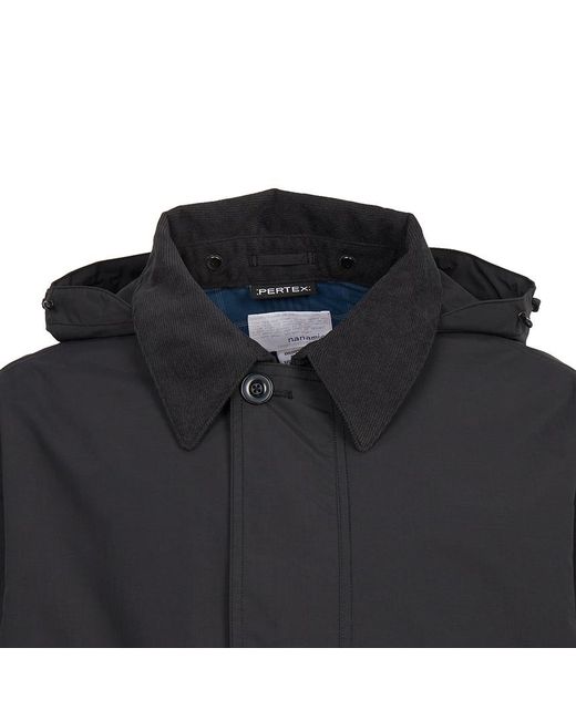 Nanamica Black 2L Pertex Unlimited Field Jacket for men