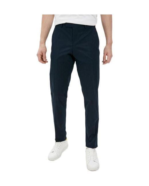 Emporio Armani Blue Logo Casual Pants for men
