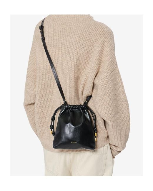 Isabel Marant Black Silven Mini Shoulder Bag